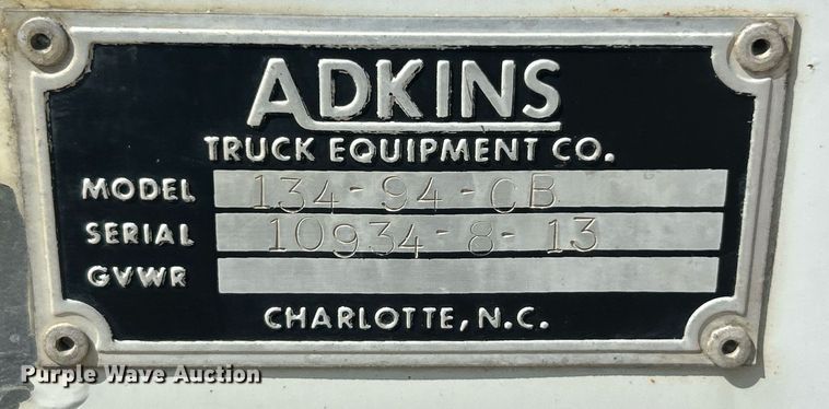 image for item EK8435 2014 International MA025 utility / service truck