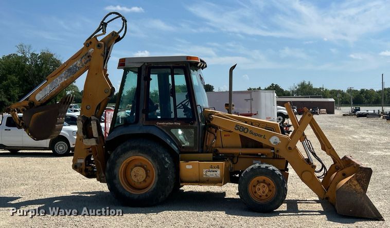 image for item EK8437 1997 Case 580 Super L backhoe