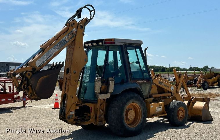 image for item EK8437 1997 Case 580 Super L backhoe