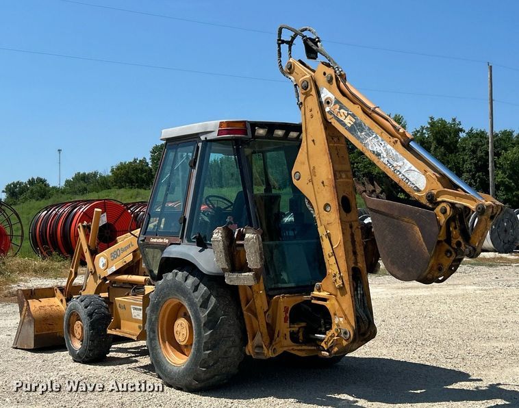 image for item EK8437 1997 Case 580 Super L backhoe