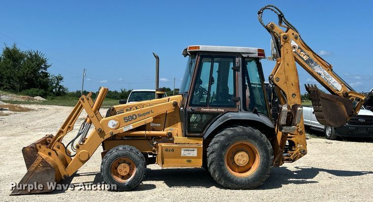 image for item EK8437 1997 Case 580 Super L backhoe