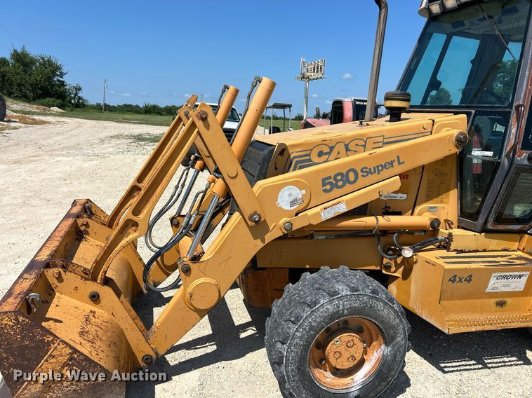 image for item EK8437 1997 Case 580 Super L backhoe