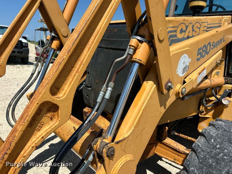 image for item EK8437 1997 Case 580 Super L backhoe