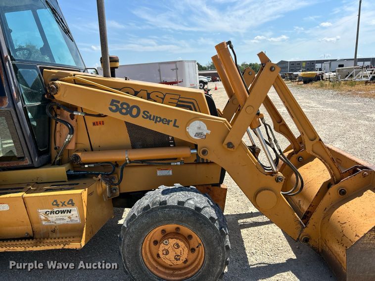 image for item EK8437 1997 Case 580 Super L backhoe