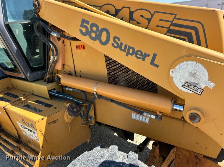 image for item EK8437 1997 Case 580 Super L backhoe