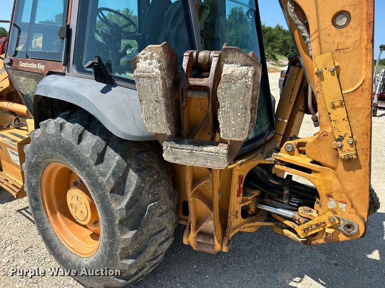 image for item EK8437 1997 Case 580 Super L backhoe
