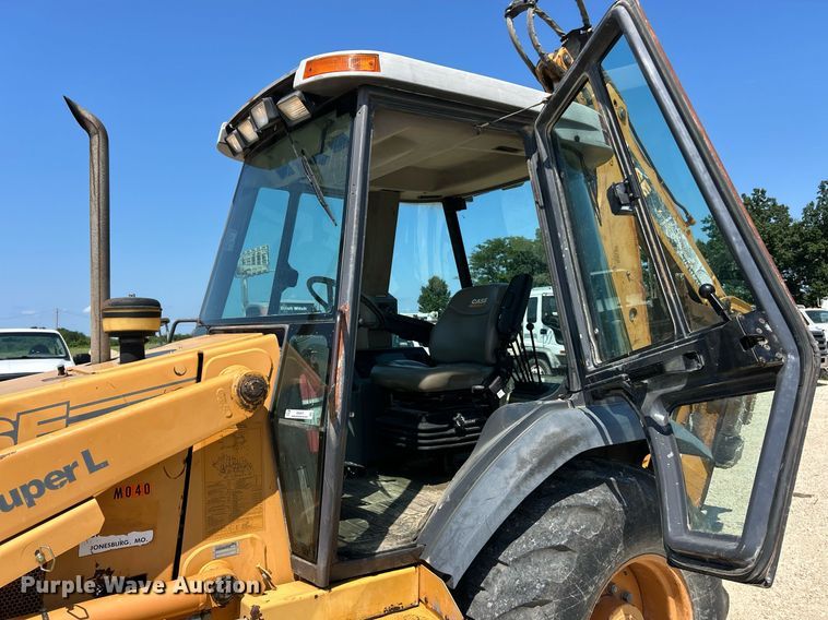 image for item EK8437 1997 Case 580 Super L backhoe