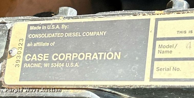 image for item EK8437 1997 Case 580 Super L backhoe