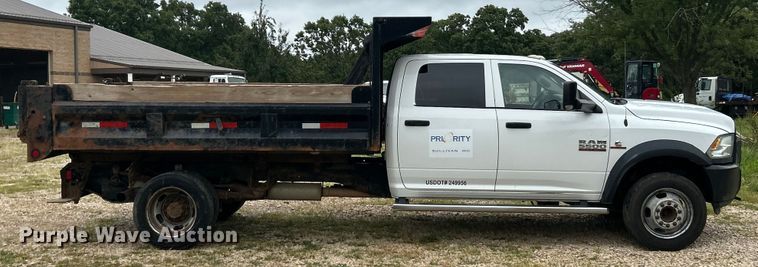 image for item EK8450 2014 Dodge Ram 5500  Crew Cab dump truck