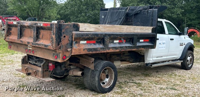 image for item EK8450 2014 Dodge Ram 5500  Crew Cab dump truck