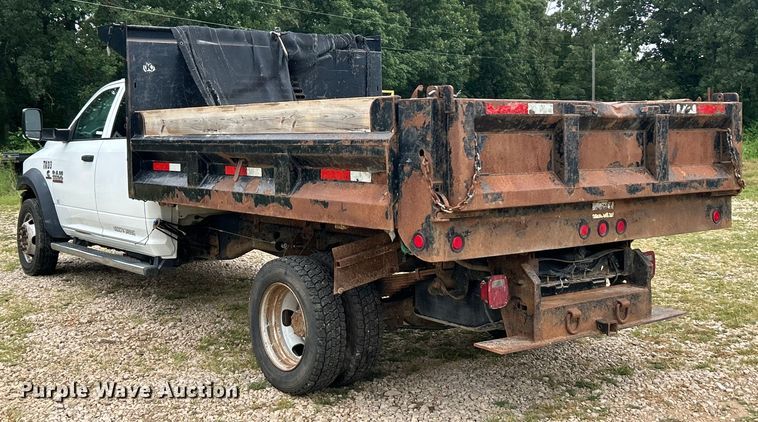 image for item EK8450 2014 Dodge Ram 5500  Crew Cab dump truck