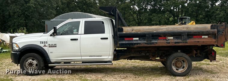 image for item EK8450 2014 Dodge Ram 5500  Crew Cab dump truck