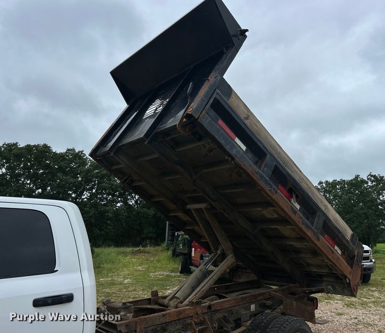 image for item EK8450 2014 Dodge Ram 5500  Crew Cab dump truck