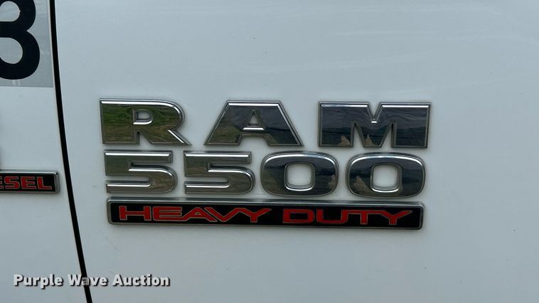 image for item EK8450 2014 Dodge Ram 5500  Crew Cab dump truck