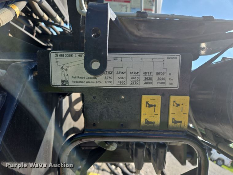 image for item EM7481 Hiab 335K-4 Hipro truck mounted crane