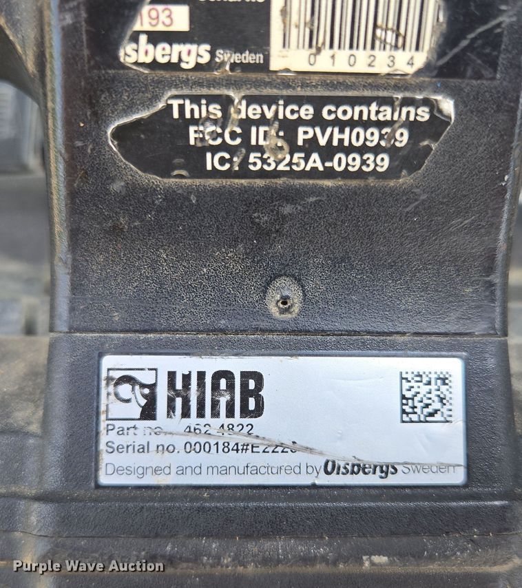 image for item EM7481 Hiab 335K-4 Hipro truck mounted crane