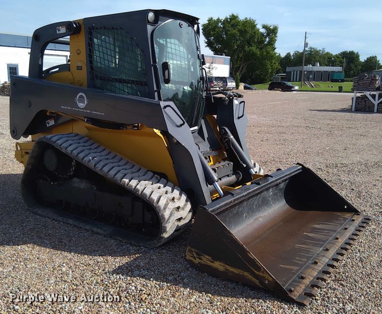 MINI CARGADOR SOBRE ORUGAS 2014 JOHN DEERE 333E