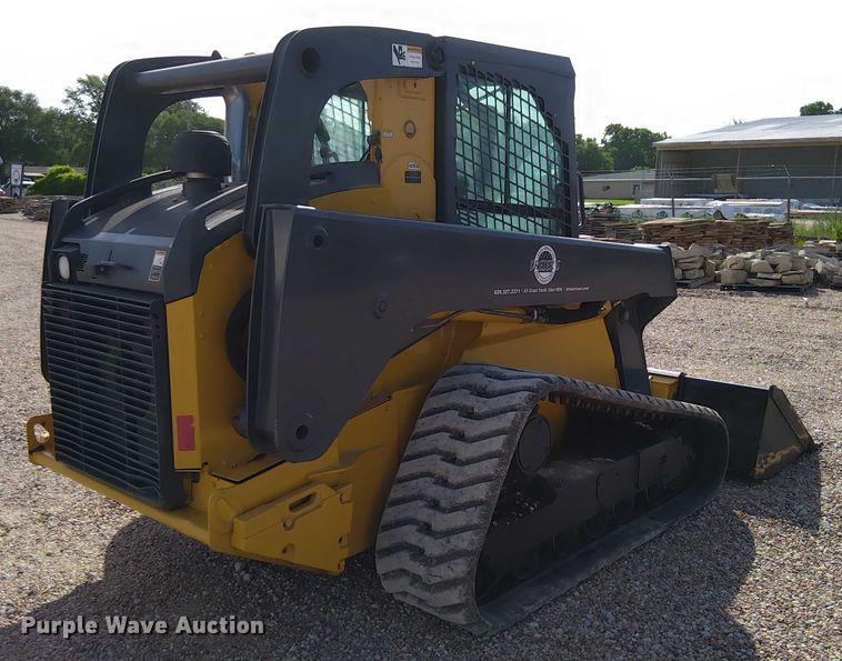 MINI CARGADOR SOBRE ORUGAS 2014 JOHN DEERE 333E