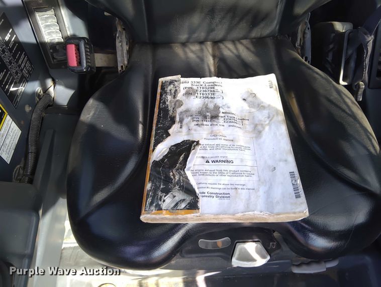 image for item EM8030 2014 John Deere 333E tracked skid steer loader