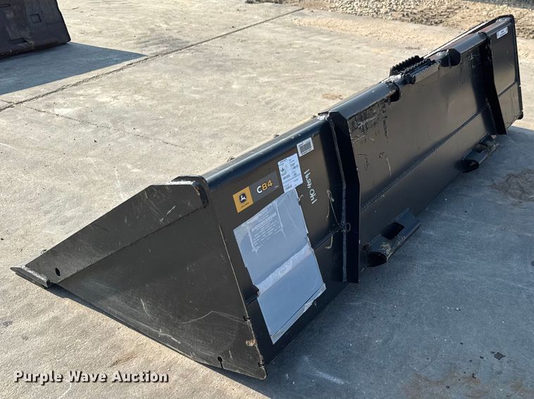 image for item EM8040 John Deere C84 skid steer bucket