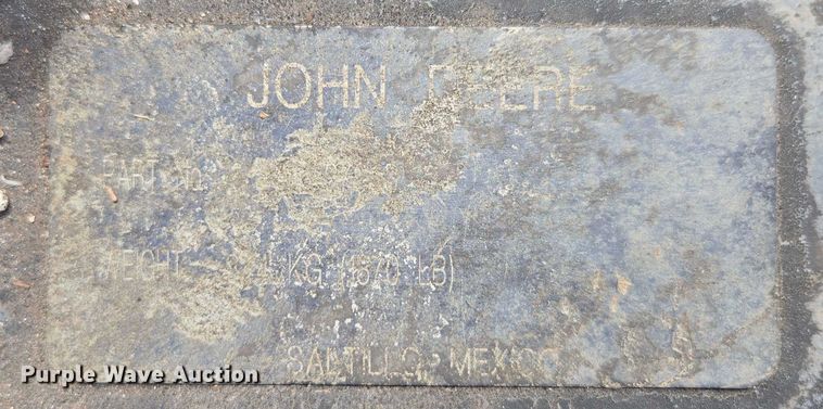 image for item EN2023 John Deere AT427063 dozer blade push arms