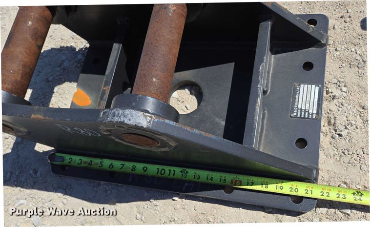 image for item EN2039 (4) B&D Fabricators excavator top mounts