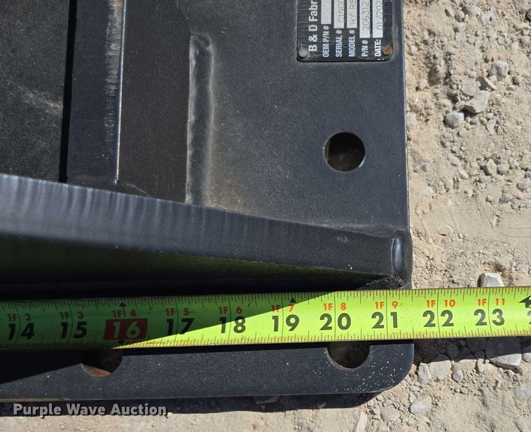 image for item EN2039 (4) B&D Fabricators excavator top mounts