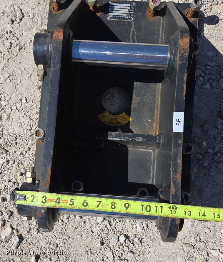 image for item EN2039 (4) B&D Fabricators excavator top mounts