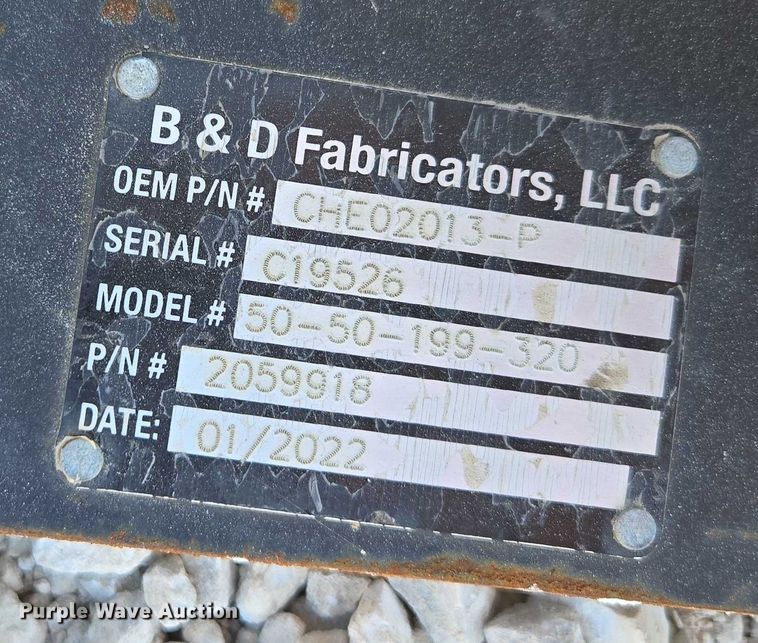 image for item EN2039 (4) B&D Fabricators excavator top mounts