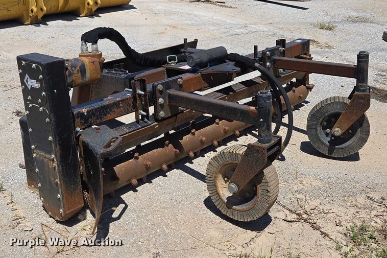 image for item EN2059 Blue Diamond 132015 skid steer power rake