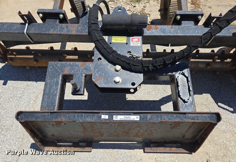 image for item EN2059 Blue Diamond 132015 skid steer power rake