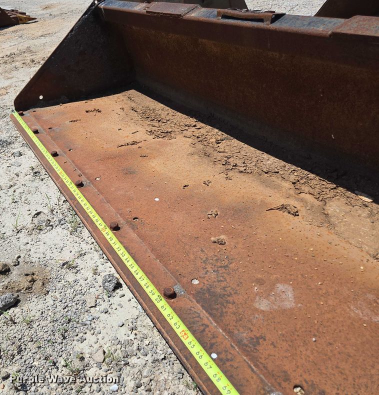 image for item EN2060 (2) skid steer buckets