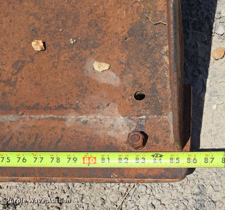 image for item EN2060 (2) skid steer buckets