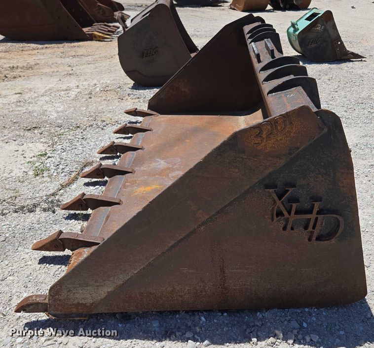 image for item EN2060 (2) skid steer buckets