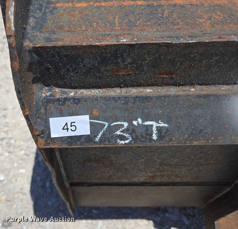 image for item EN2060 (2) skid steer buckets
