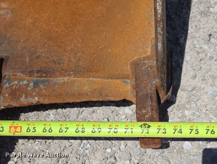 image for item EN2060 (2) skid steer buckets