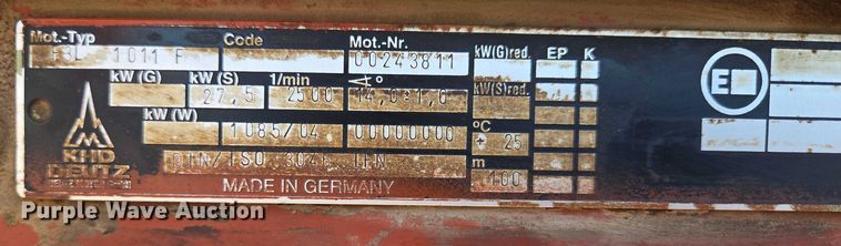 image for item EN2066 1998 Ditch Witch 3700DD trencher