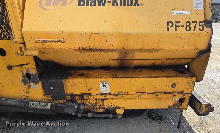 image for item EN2067 Blaw-Knox PF-875 paver