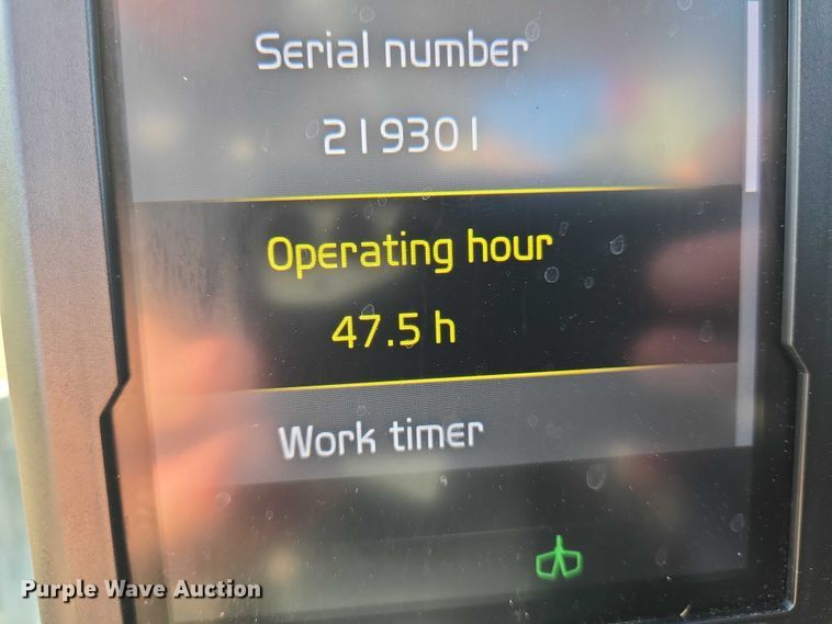 image for item EN8315 2023 Volvo ECR88D mini excavator