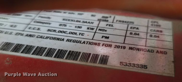 image for item EO1578 2019 Doosan P425/HP375WCU-T4F air compressor