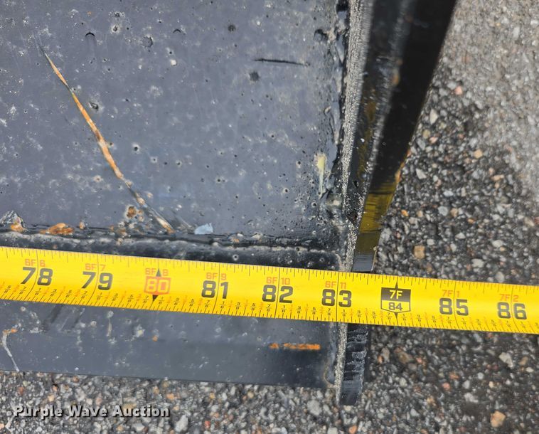 image for item EO1585 Kit Containers LLC QT-SNB-84 skid steer bucket