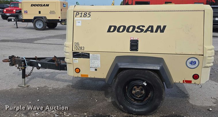 image for item EO1595 2015 Doosan P185WDZ-T4F air compressor