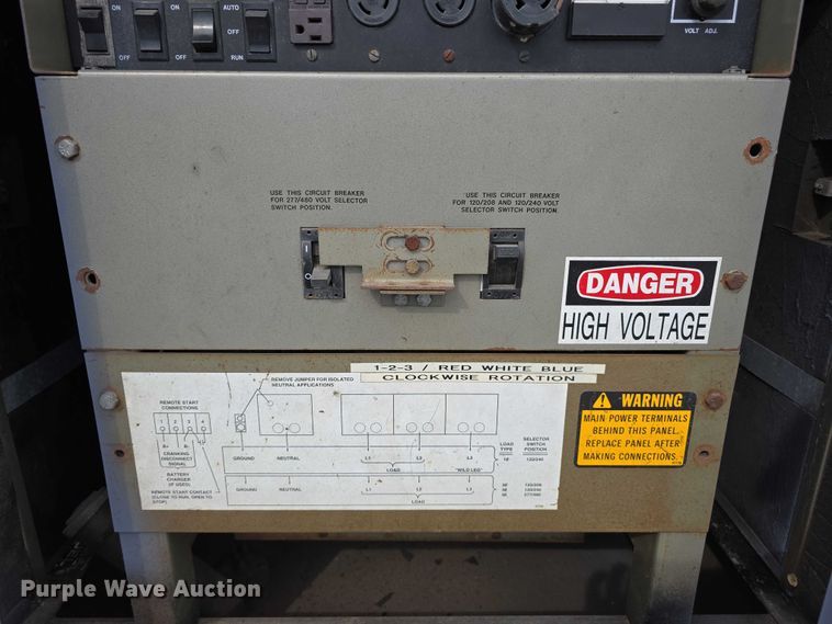 image for item EO1597 Winco MD65/F generator