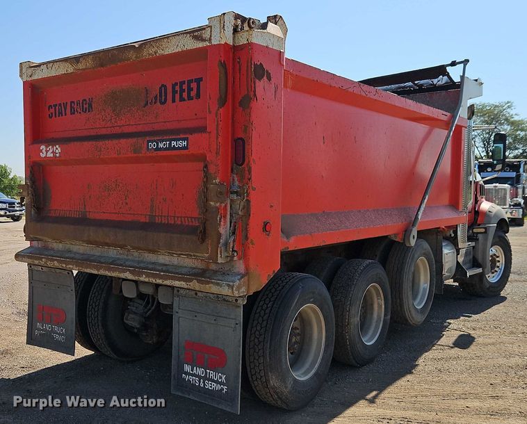 image for item EO4566 2015 Mack GU813 dump truck