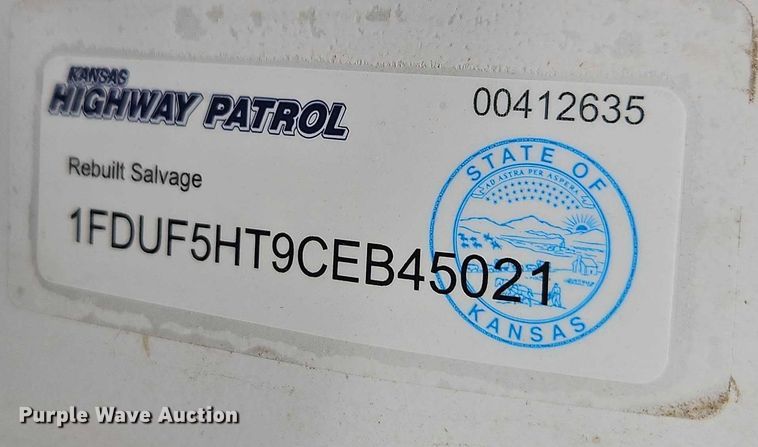 image for item EO4607 2012 Ford F550 bucket truck