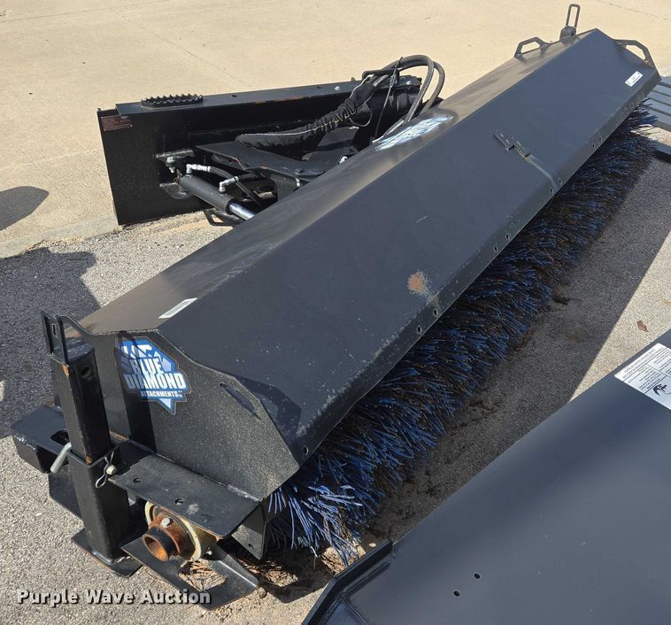 image for item EQ2611 Blue Diamond 116215 skid steer broom