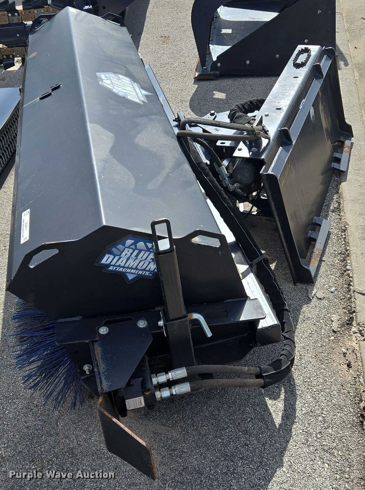 image for item EQ2611 Blue Diamond 116215 skid steer broom
