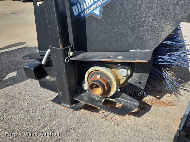 image for item EQ2611 Blue Diamond 116215 skid steer broom