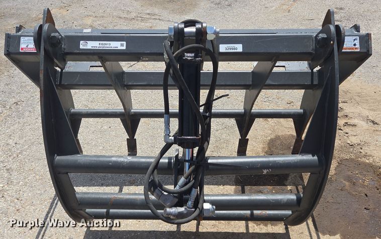 image for item EQ2613 Skid steer grapple rake