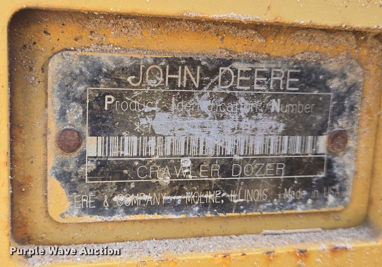 image for item EQ4086 John Deere 550J dozer